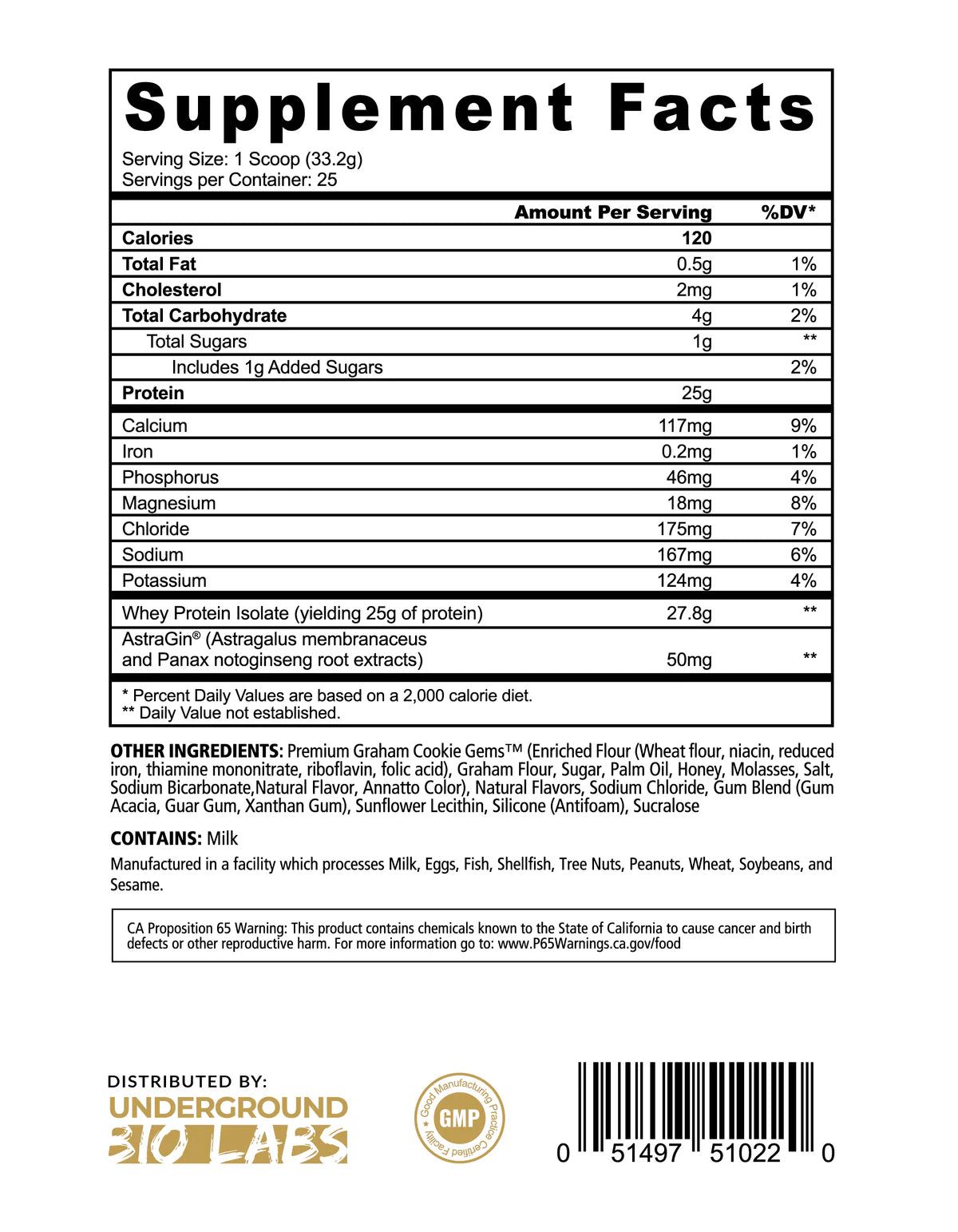 ISOLATE - FUEL-ISO Premium Frosted Panda Cookies