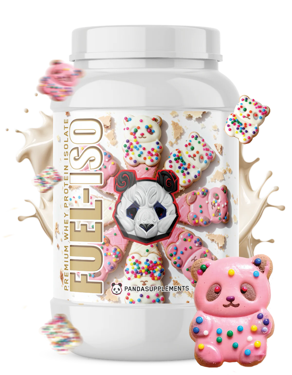 ISOLATE - FUEL-ISO Premium Frosted Panda Cookies