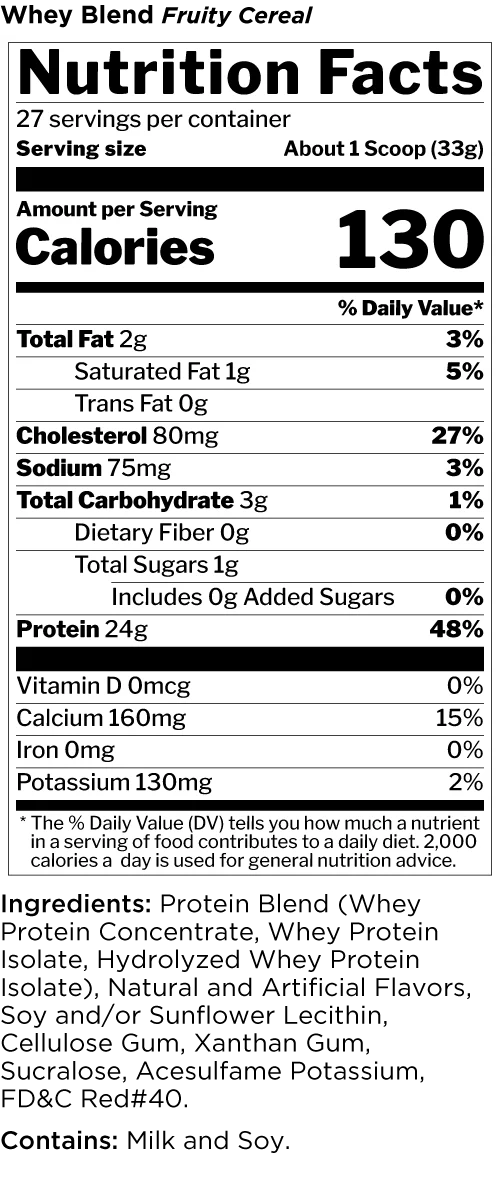 RULE 1 WHEY BLEND