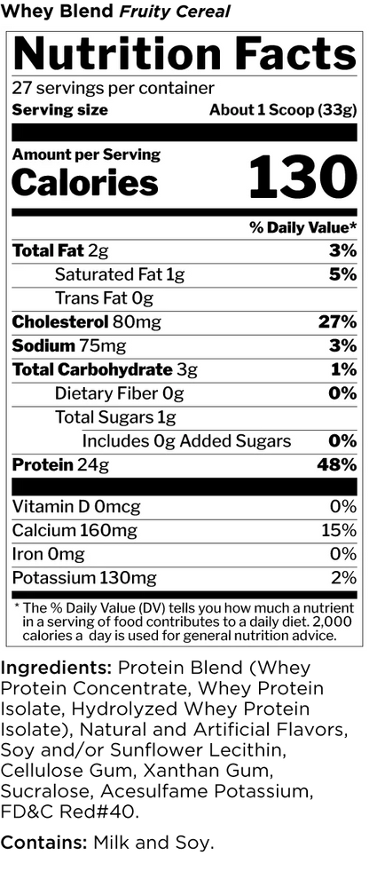 RULE 1 WHEY BLEND