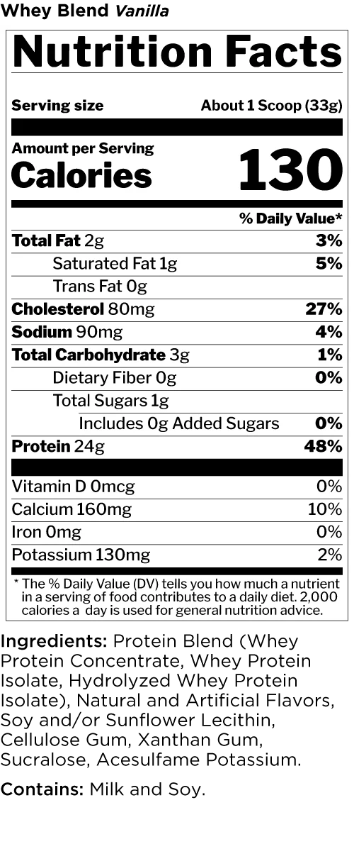 RULE 1 WHEY BLEND