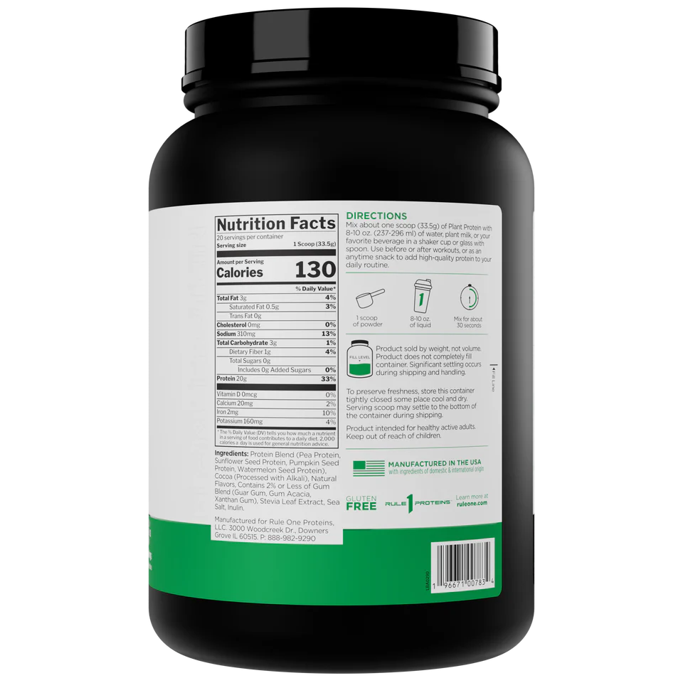 RULE 1 PLANT PROTEIN